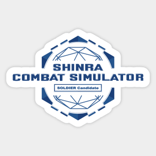 Shinra Combat Simulator Sticker